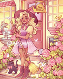 Magic Witch Girl Diamond Painting 5D DIY Art Mosaic Embroidery Bathroom Decor Cross Stitch New Arrivals Adult Gift Offers Large