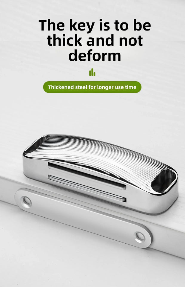 Magnetic Cabinet Door Catch Closet Magnet Closures Lock Magnet Door Kitchen Drawer Latch Cabinet Locks For Offices Schools