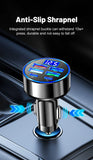 6 In 1 Car Charger Total 100W Super Fast Charging Multi-port Voltage Car With Vehicle Digital Display Mobile car Phone Charger
