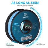 Geeetech 5Kg Standard PLA Filament 1.75mm 3D Printer Plastic Material, Accuracy 0.03mm, multiple colour, Fit Most FDM Printer