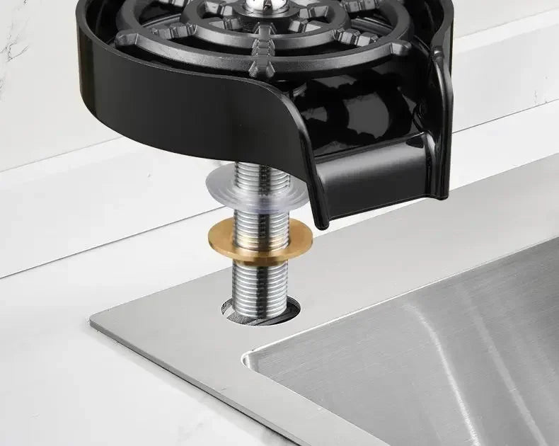 High Pressure Cup Washer, Household Coffee, Milk Tea, Commercial Bar, Bar, Automatic Flushing Stainless Steel Cup Washer
