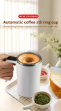 380ML Mini Electric Coffee Self Mixing Mug IP67 Waterproof Food Safe Coffee Mug USB Rechargeable Automatic Magnetic Cup For Tea