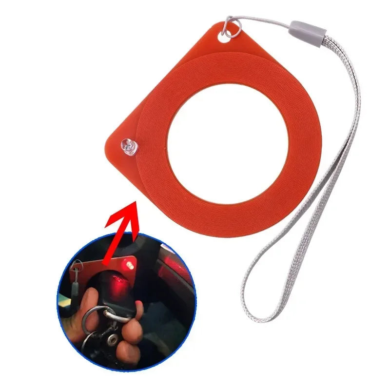 Car Key ECU Induction Signal Detection Fast Checking Chip Red Immobiliser System Inspection Automatic Plastic Repair Coil Tester