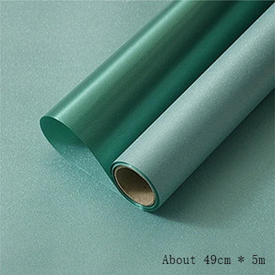 Korean Packaging Film for Flowers, Premium Waterproof Floral Wrapping Paper, Flower Shop Flower Packaging Materials