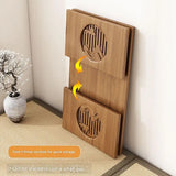 Japanese Style Pure Bamboo Foldable Coffee Table Real Wood Tatami Low Sitting Floor Mat Small Tea Table Window Seat Table