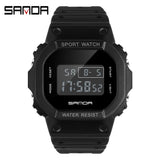 SANDA G Style Digital Watch Men Waterproof Ms Watch Sport Men Watches Boy Girl Electronic Clock Relogio Masculino Relógio Mulhe