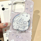 Korean Cute Rabbit Shake Magnetic Holder Phone Griptok Grip Tok Phone Stand Support For iPhone For Magsafe Accessories Smart Tok