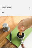 MHW-3BOMBER Coffee Filter Cleaning Brush 58mm Espresso Portafilter Basket Clean Tools Professional Home Barista Cafe Accessorie