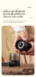Manual Coffee Grinder Machine Grinding Home Outdoors Travel Hand Crank Portable Coffee Grinder Adjustable Bean Grinder withbrush