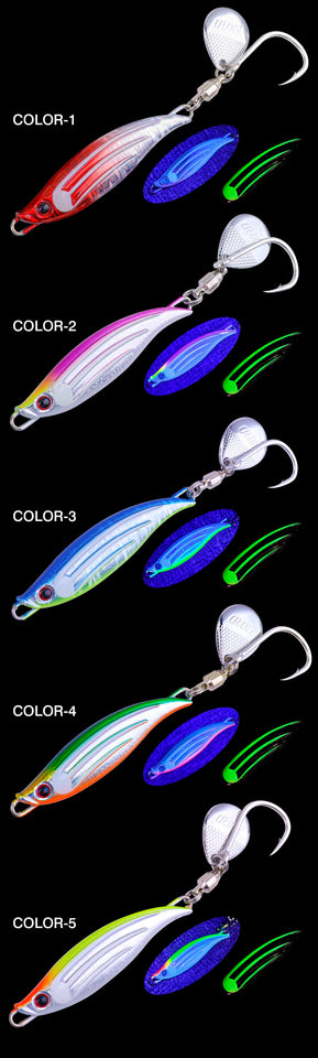 FJORD 40g 60g Metal Fishing Jig Tail Spinner Lure Spinning Sea Spoon Pike Bass New Arrivals 2025 Artificial Baits Fishing Tackle