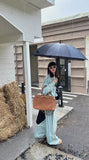 Winter Matte Coffee Camel Grey Large Tote Russian Style Real Suede Cow Leather Women Handbag Nubuck Commuter Office Shoulder Bag
