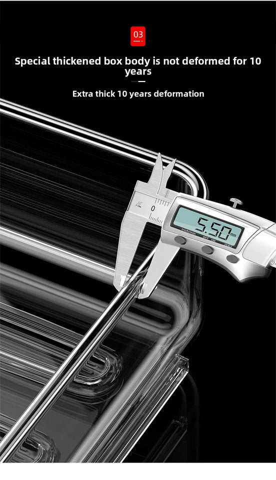 Desk Letter Tray Set, A4 Size Clear PET Stackable Document Organizer Office Desktop File Paper Holder Book Storage Rack.