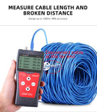 NOYAFA NF-300 Network Coax Cable Tester Measure RJ45 BNC Cable Length Anti-Interference Wire Locator Network Monitoring Tracker