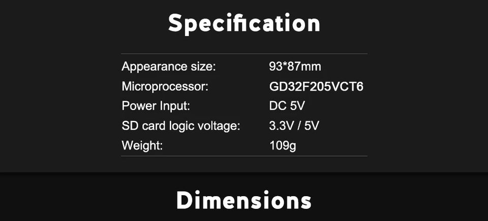 BIGTREETECH TFT35 E3 V3.0 Touch Screen 12864 LCD Display WIFI Module For SKR MINI E3 V3.0 Octopus Pro Ender3 CR10 3D Printer