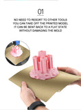 3D Printer PEI Magnetic Base Smooth and Powder Coated Spring Steel Plate Double-Sided Printing Hot Bed for Ender3 CR-10S Voron