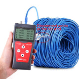 NOYAFA NF-300 Network Coax Cable Tester Measure RJ45 BNC Cable Length Anti-Interference Wire Locator Network Monitoring Tracker
