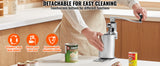 SucceBuy Manual Can Opener Commercial Table Opener with Base Heavy Duty Can Opener Adjustable Height Opener For Cans