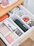 Closet  Cover Storage Drawer Storage Box Kitchen Bathroom Storage Trays Sundries Jewellery Holder 8pc/set Make Up Organizer Box