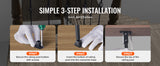 SucceBuy Staircase Metal Balusters Galvanized Decorative Banister Spindles with Hollow Baskets Spiral Stair with Shoes Screws