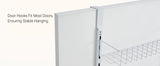 VEVOR 6/8/9/10 Tier Over the Door Pantry Organizer Heavy-Duty Steel Hanging Spice Rack, Adjustable Wall Seasoning Shelves