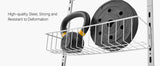 VEVOR 6/8/9/10 Tier Over the Door Pantry Organizer Heavy-Duty Steel Hanging Spice Rack, Adjustable Wall Seasoning Shelves