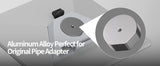 Starlink Mini Gutter Mount Compatible with Original Pipe Adapter Adjustable Starlink Mini Mounting Kit Accessories