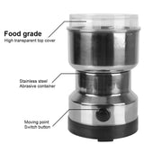 Electric Coffee Grinder for home Grains Grinder Machine Kitchen Multifunctional Coffe Chopper Blades Nuts B eans Spices Blender