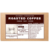 5LB Specialty Whole Bean and Ground Coffee Supreme Finest Artisan for Drips Cold Brew Espresso French Press Dark Medium Light Roast from Vanuatu Sumatra Ethiopia Brazil Kenya Colombia Guatemala Burundi Costa Rica Indonesia Java El Salvador Honduras etc