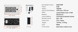 SucceBuy Register Booster Fan Quiet Vent Booster Fan with Remote Control Thermostat Control for Heating Cooling Smart Vent White
